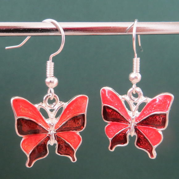 Butterfly Hook Earrings - Picture 1 of 1